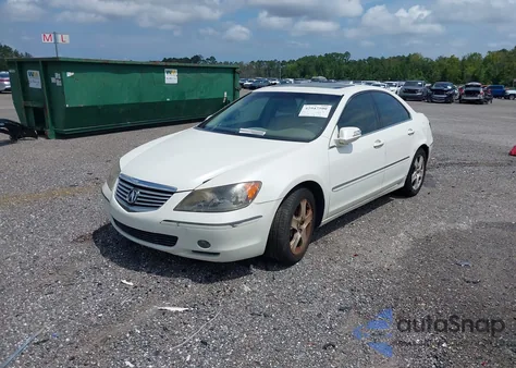 2006 Acura Rl 3.5 из США, поврежденный, VIN JH4KB16576C011997